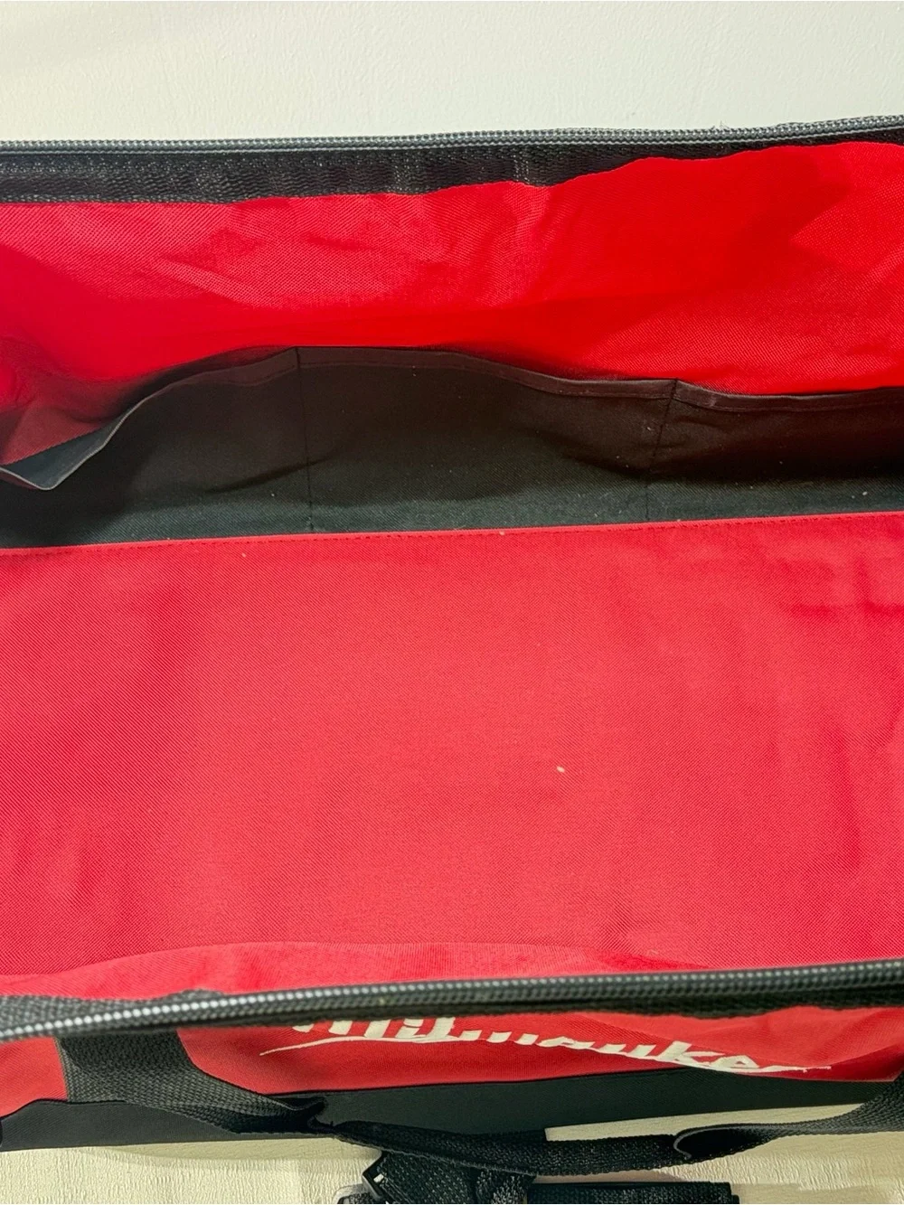 Red and Black Tool Bag Tote